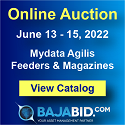 Baja Bid - June 13-15, 2022 Mydata Agilis Magazines & Feeders Auction